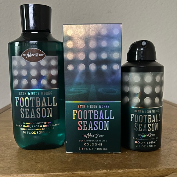 Bath & Body Works Other - NEW Bath & Body works FOOTBALL SEASON men’s cologne wash and spray